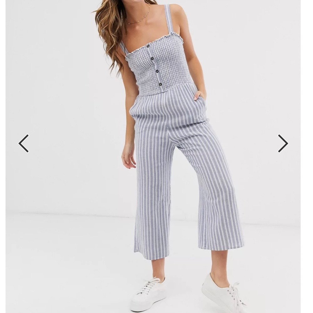 Stripe Jumpsuit